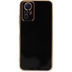Buğz Xiaomi Redmi Note 12S Kılıf Volet Silikon - Siyah