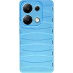 Buğz Xiaomi Redmi Note 13 Pro 4g Kılıf Bibercas Silikon Kapak - Mavi