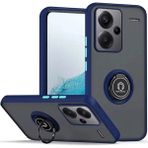 Buğz Xiaomi Redmi Note 13 Pro Plus Kılıf Montreal Yüzüklü Silikon Kapak - Lacivert