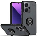 Buğz Xiaomi Redmi Note 13 Pro Plus Kılıf Montreal Yüzüklü Silikon Kapak - Siyah
