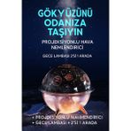 Buhar Makinası, Led Işıklı, Aroma Nemlendirici, Geyik Tasarımı, F11