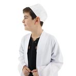 Buhara Yaka Namaz Elbisesi Erkek Çocuk Cübbe Beyaz (SFA) Beyaz