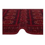 Buhari BHR 03 Red Afgan Yağcıbedir Desenli Hav Toz Vermez Yıkanabilir Kaymaz İnce Dokuma Halı