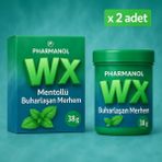 Buharlaşan Mentollü ve Okaliptus Krem Wx Viks 38GRAM x 2ADET
