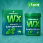 Buharlaşan Mentollü ve Okaliptus Krem Wx Viks 38GRAM x 3ADET