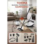 Buharlı Temizleyici Halı Koltuk Cam Zemin Ve Mutfak Temizleme Buhar Makinesi Cb902a+Cb08c