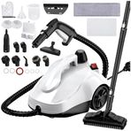 Buharlı Temizlik Makinesi - 2000W Güçlü Buhar ve 23 Farklı Aparat ile Etkili Temizlik, 5 Bar Yüksek Basınçlı, 160 Derece Sıcak Buhar, 2 Litre Geniş Su Deposu, Basınçlı Buharlı Temizleme Makinesi