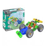 Build Technic Set, 58 Parça Tak-Sök Go-Kart Arabası Block Yapı Seti