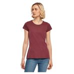 Build Your Brand Basic Tee Kısa Kollu Yuvarlak Yaka Cherry Kadın T-shirt