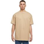 Build Your Brand Bej Büyük Beden Erkek T-shirt