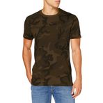 Build Your Brand Camo Tee Yeşil Erkek T-shirt