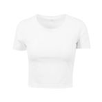 Build Your Brand Cropped Tee Kadın T-shirt