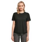 Build Your Brand Ladies Laces Tee Siyah Kadın T-Shirt