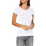 Build Your Brand Ladies Merch Tee Beyaz Kadın T-shirt