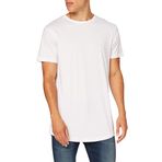 Build Your Brand Shaped Long Tee Erkek T-shirt