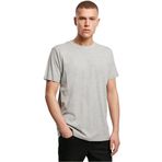 Build Your Brand Tee Yuvarlak Yaka Büyük Beden Gri Erkek T-shirt
