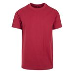 Build Your Brand Tee Yuvarlak Yaka Kırmızı Erkek T-shirt