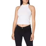 Build Your Brand Turtleneck Beyaz Kadın T-shirt