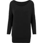 Build Your Brand Viscose Uzun Kollu Kadın T-shirt