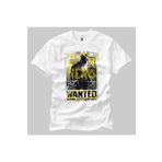 Built By Crazy Batman Wanted Poster Unisex Tişört