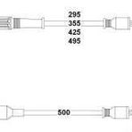 BUJİ BOBİN KABLOSU EM M131 DKŞ 1.6 8V 71 92 ESKİ MOTOR