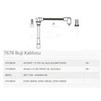 Bujı Kablosu + Bobın Kablosu Accent 1.5İ 16V Dohc Motor 00> Elantra 1.6İ 16V Gohc Motor 95>00