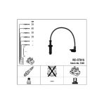 Buji Kablosu Rc-Ct615 P106 91-96 P306 97-02 Part-Berlıngo 96-05 1.4-1.6-7285 5967.P1 5967.N6 5967
