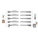 Bujı+Bobın Kablosu Dks Slx / S Duz Motor 1,4 1,6 Kısa - Doduco 7675