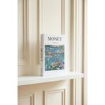 Buka Shops Claude Monet Eseri Temalı Kitap Görünümlü Dekoratif Kutu - Nülüferler Desenli Gizli Saklama ve Düzen