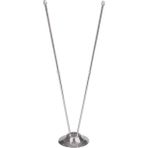 Buket Bayrak Direği Çiftli Nikel-0123 Bkt-202
