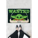 Buket Home Bebek Yoda Kapı Önü Paspası Dekoratif Kapı Paspası Dış Mekân Paspas Ev Içi Paspası 45X70CM - Renkli - 30 x 60 cm