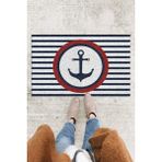 Buket Home Marina Kapı Önü Paspası Dekoratif Kapı Paspası Dış Mekân Paspas Ev Içi Paspası 45X70CM - Renkli - 30 x 60 cm
