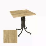 Buket Kare Esb Masa 80X80cm - (Werzalit, Wermodin Ve Allzalit Tabla) - Avalon Pine