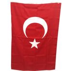 Buket Türk Bayrağı 50X75Cm Bez Bayrak Btk-104
