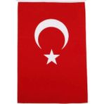 Buket Türk Bayrak ( 100 * 150 Cm) - Kırmızı - Bez - 100 x 150 cm