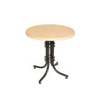 Buket Yuvarlak Esb Masa Çap 60Cm - (Werzalit, Wermodin Ve Allzalit Tabla) - Akçaağaç