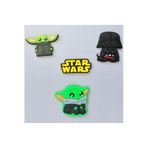 Buki'nin Atölyesi Jibbitz Terlik Süsü 4 Adet Star Wars Baby Yoda darth vader