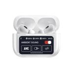 Bukrem Store "Ekranlı Bluetooth Kulaklık - Anc, Ortam Sesi, Dokunmatik Kontrol, Şarj Göstergeli Kutu"