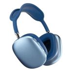 Bukrem Store P9 Bluetooth 5. 0 Kafa Üstü Kulaklık – 10H Batarya, Tf Kart & Aux Giriş, Mikrofonlu Stereo - Gökyüzü Mavisi