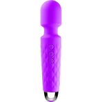 Bükülebilir Başlıklı Wand Vibratör Mor