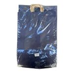 Büküm Saplı Kraft Kağıt Çanta Karton Hediyelik Poşet Torba - Mavi - 18x24 Cm. - 25 Adetlik 2 Paket