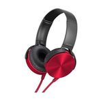 BUL AKSESUAR Kırmızı Kafa Üstü Telefon Oyun Kulaklığı Extra Bass Stereo