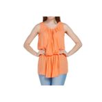 BULALGİY BGA119577 Turuncu Kadın Bluz