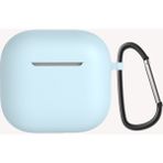 BuLand Store Apple Airpods 4 Monocase Standart Silikon Kılıf - Açık Mavi