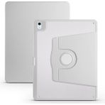BuLand Store Apple iPad Air 11 2025 M3 Spinguard Pro - Koruma ve Konfor Kalem Bölmeli Dönebilen Standlı Kılıf - Gri