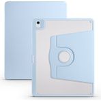 BuLand Store Apple iPad Air 11 2026 M4 Spinguard Pro - Koruma ve Konfor Kalem Bölmeli Dönebilen Standlı Kılıf - Mavi