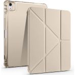 BuLand Store Apple iPad Air 13 2026 M4 Kılıf Üçlü Kapak Pratik Modern Teknolojik Kalem Bölmeli Standlı Kılıf - Gold