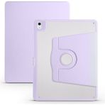 BuLand Store Apple iPad Air 13 2026 M4 Spinguard Pro - Koruma ve Konfor Kalem Bölmeli Dönebilen Standlı Kılıf - Lila