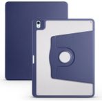 BuLand Store Apple iPad Air 4 10.9 2020 (4.nesil) Spinguard Pro - Koruma ve Konfor Kalem Bölmeli Dönebilen Standlı Kılıf - Lacivert