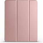 BuLand Store Apple iPad Pro 11 2024 (5.nesil) Smarthold Pencase Tablet Kılıfı Kapaklı Kalem Gözlü Katlanabilir Standlı Koruma Kılıfı - Akıllı Koruma, Maksimum Konfor! - Rose Gold